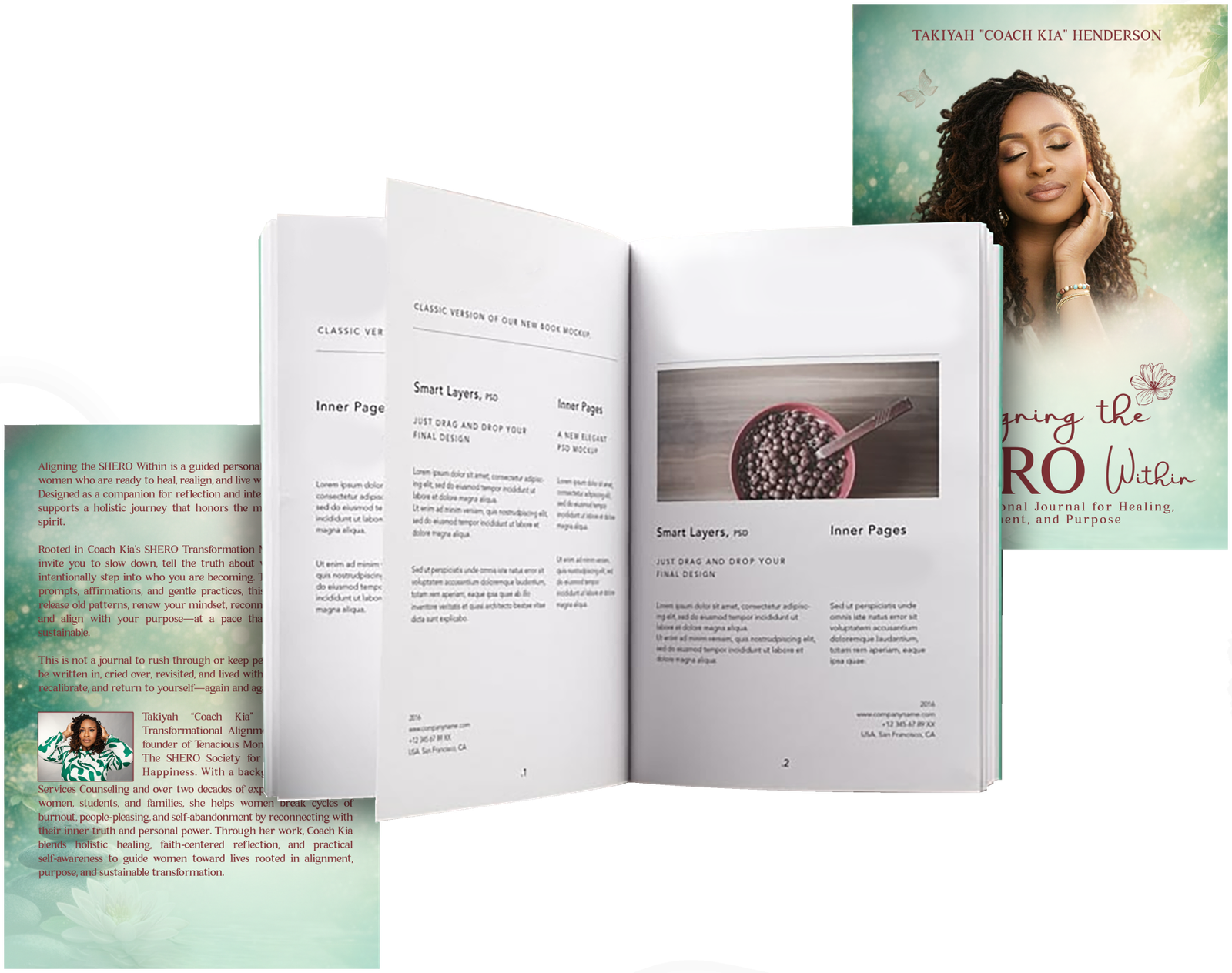 Aligning the SHERO Within book mockup
